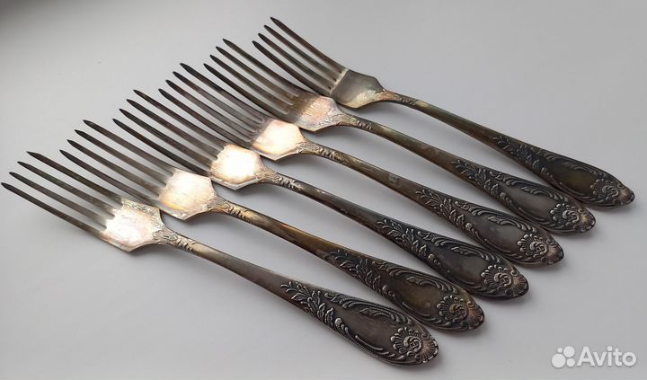 Вилки мельхиоровые СССР зиш мнц - новые