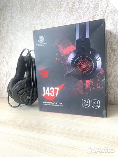 Игровые наушники/Bloody J437