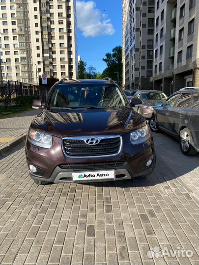 Hyundai Santa Fe 2.2 AT, 2011, 151 500 км
