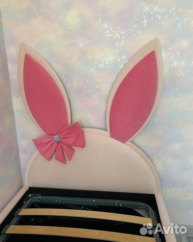 Детская кровать зайчик