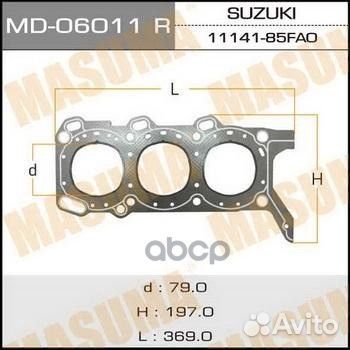 Прокладка ГБЦ Suzuki H20A (графит-эластомер)
