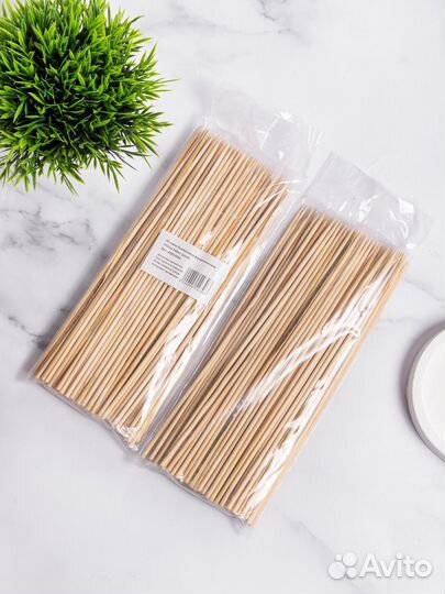 Бамбуковые деревянные шпажки