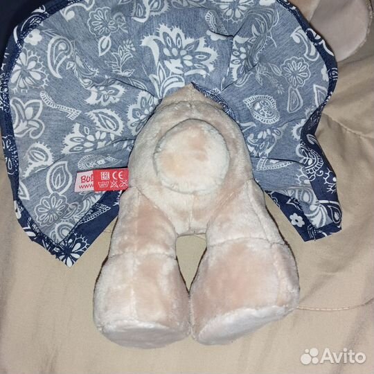 Мягкая игрушка плюшевая зайчик заяц кролик