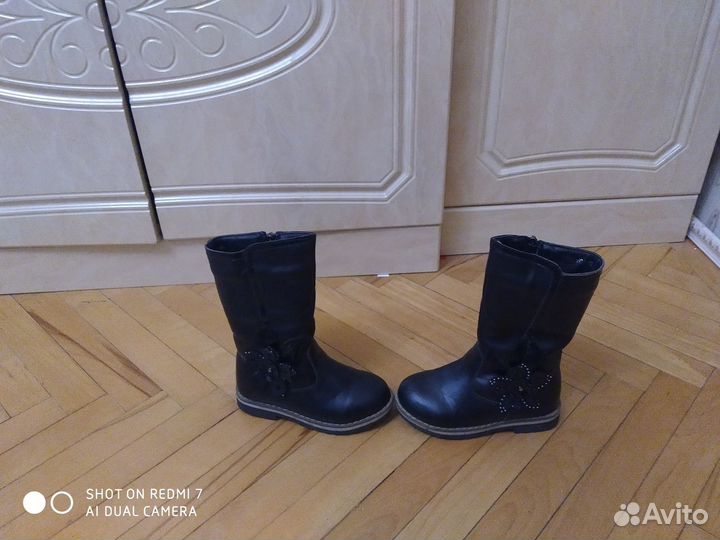 Сапоги на девочку