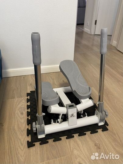 Поворотный степпер с ручками