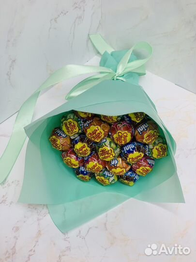 Букет из чупа чупсов