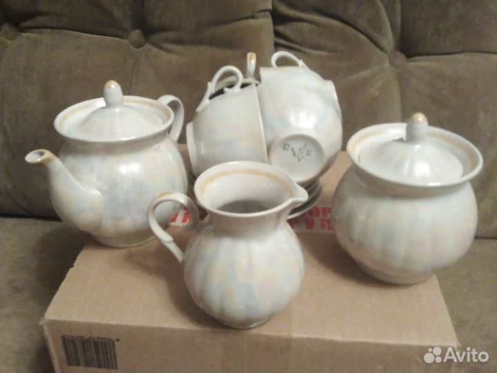 Чайный сервиз вербилки СССР