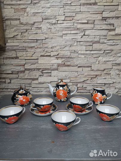 Чайный сервиз СССР Дулево, лфз