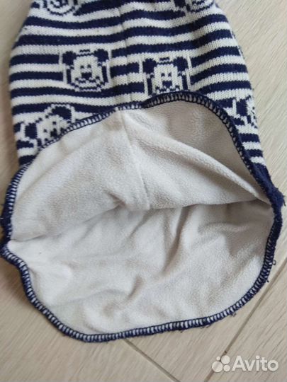 Шапка/шлем/Шерстяная/Флис/Зимняя