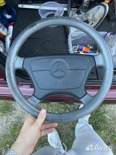Руль с подушкой безопасности на мерседес 210