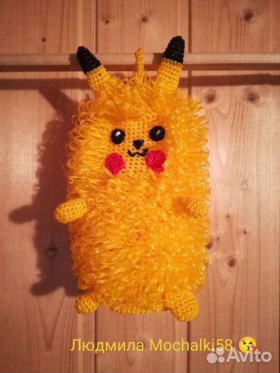 Мочалка игрушка ручной работы