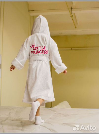 Халат именной детский