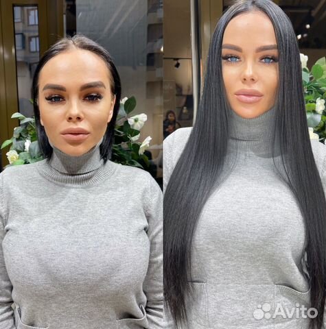 Итальнское наращивание волос