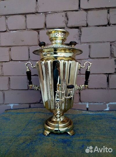 Самовар угольный безподдувальный