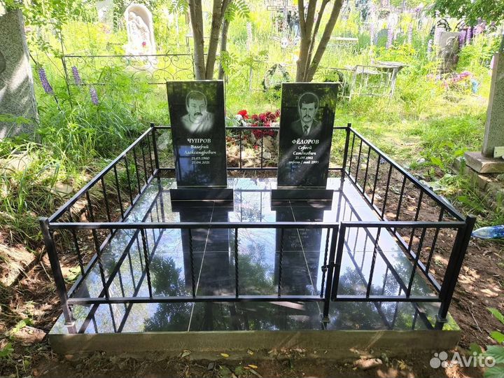 Памятники из гранита. Благоустройство захоронений