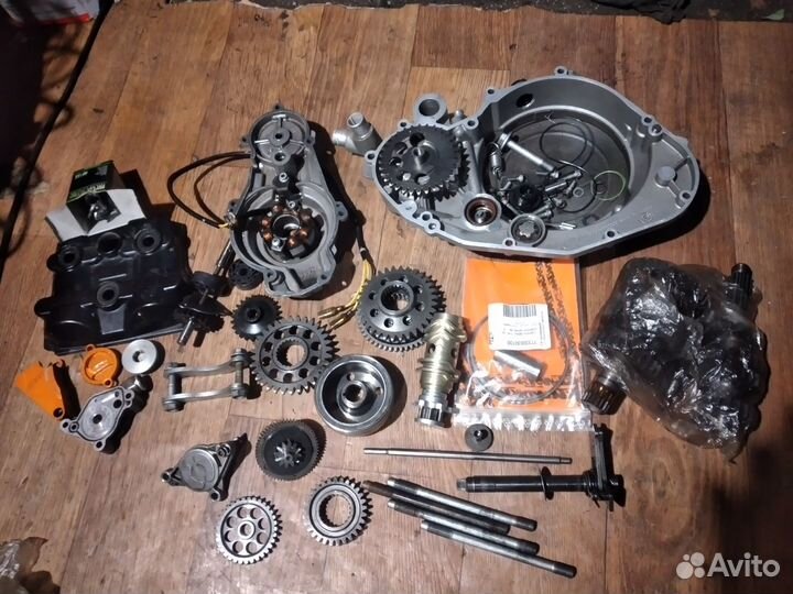 Двигатель KTM sxf 450 Разбор