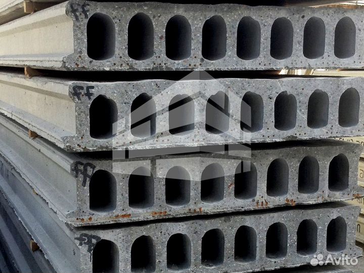 Плиты перекрытия пустотные пб 66-6-16 жби на заказ
