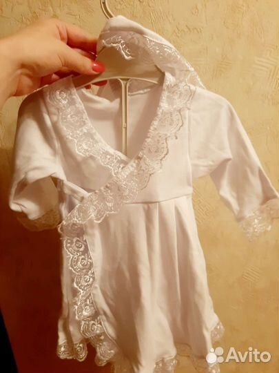 Рубашка для крещения новая