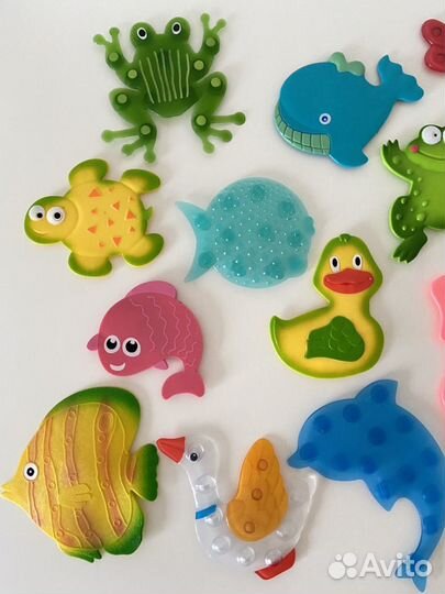 Мини коврики для ванной игрушки для купания