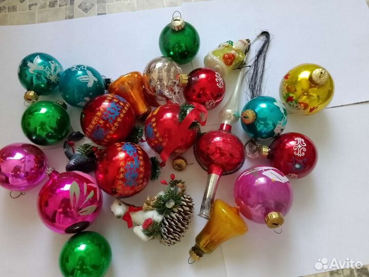 Елочные игрушки из гдр