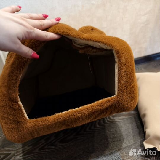 Лежак домик для кота или маленькой собаки