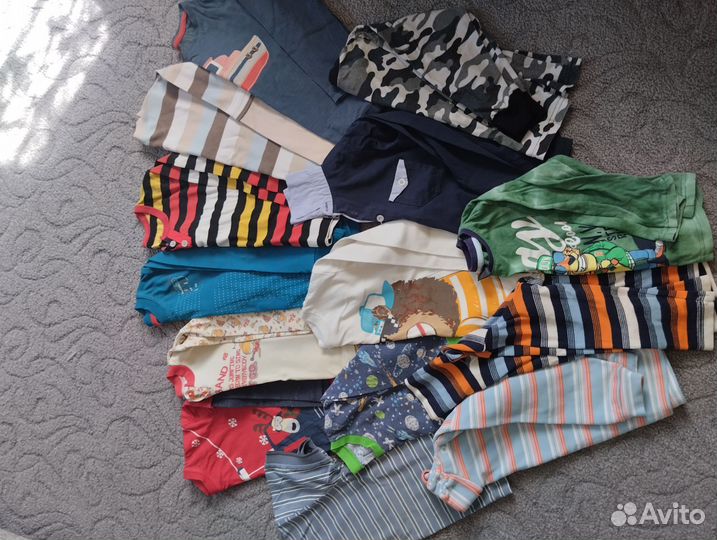 Вещи пакетами на мальчика