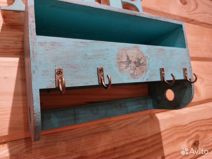 Полка настенная деревянная
