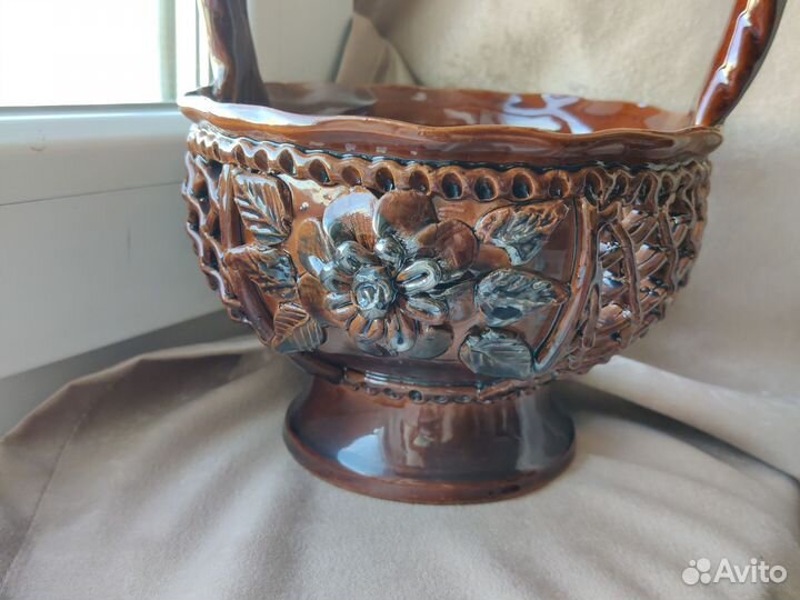 Конфетница ваза корзина резка