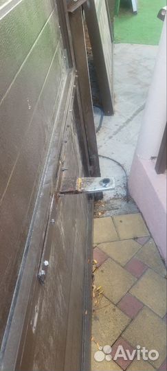 Ворота алюминиевый металлопрофиль 4,5*2,16