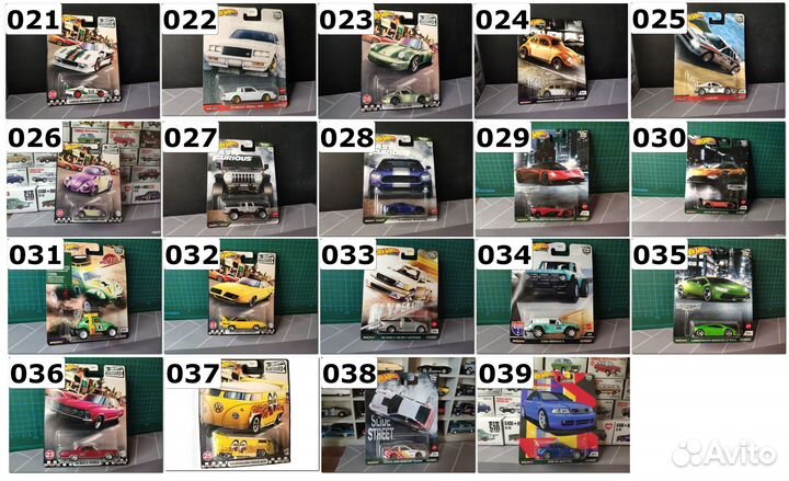 Hot Wheels, Matchbox Premium на резине 1/64