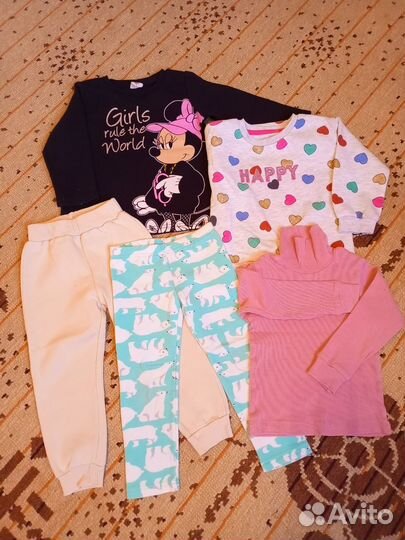 Одежда для девочки пакетом