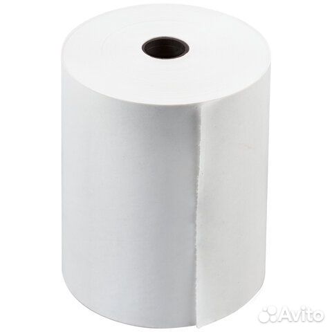 Чековая лента термобумага 80 мм (диаметр 60 мм, дл