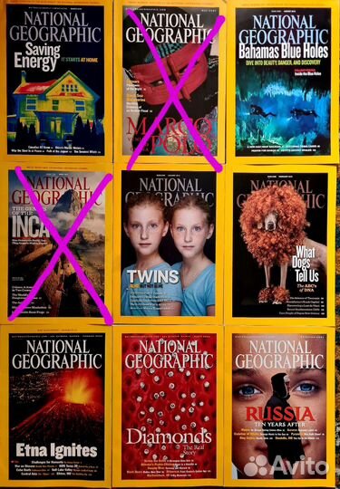 Журналы National Geographic на английском языке