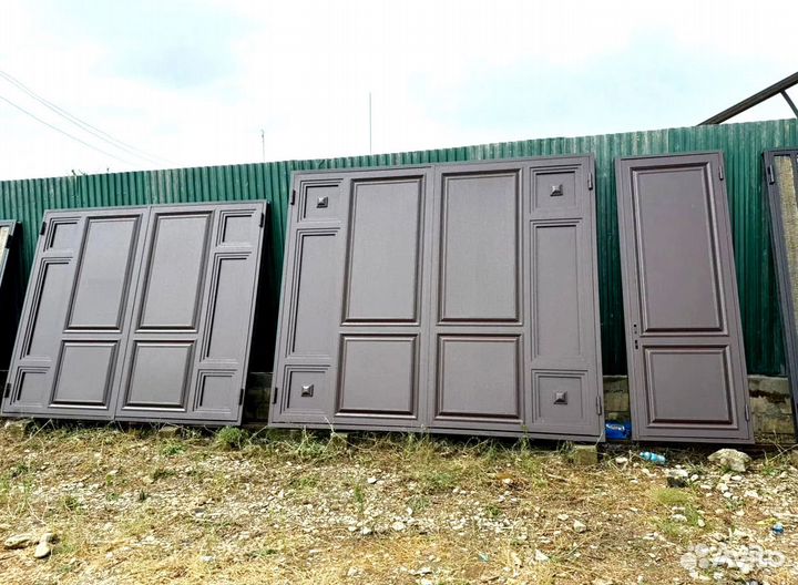 Ворота в Махачкале в дизайне лофт