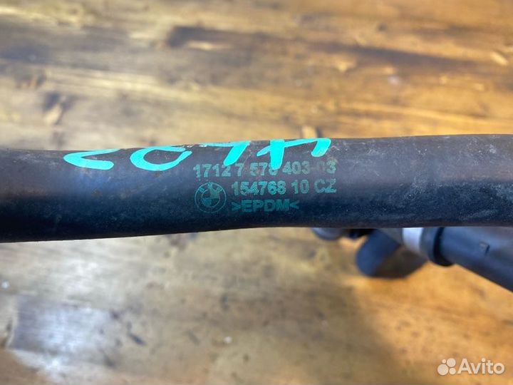 Патрубок Шланг системы охлаждения Bmw 5 F10 N52B30