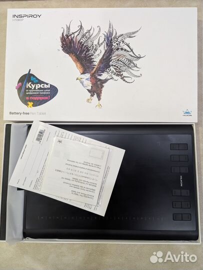 Графический планшет huion H1060P