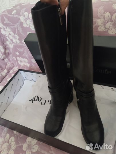 Сапоги женские 36 размер натуральная кожа