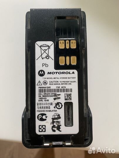 Аккумулятор для рации моторола