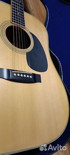 Акустическая гитара Morris w-20 в кейсе (Япония)