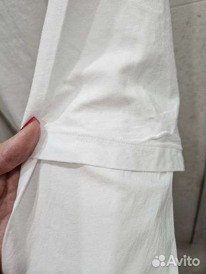 COS L хлопок блуза рубашка