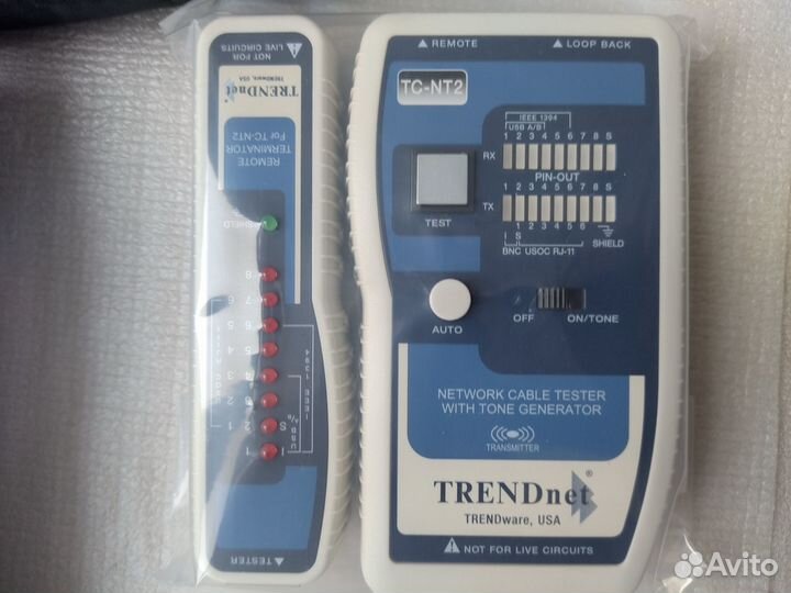 Trendnet Сетевой тестер TC-NT2 и щуп индук. TC-TP1