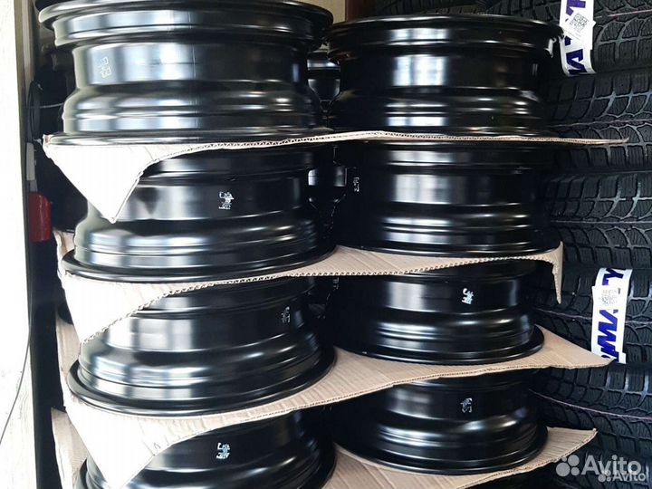 Диски штампованные r15 Chevrolet Аvео черный тзск