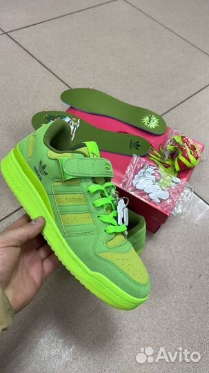 Кроссовки Adidas Forum Low The Grinch