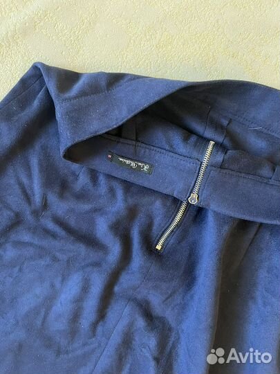 Юбка велюровая