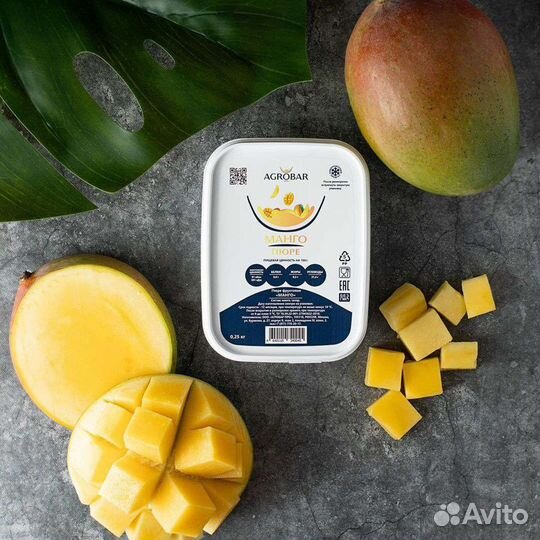 Пюре Манго замороженное 250г