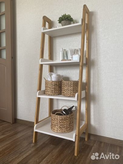 Полки стеллажи деревянные