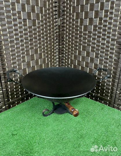 Садж из вороненой стали 45 см