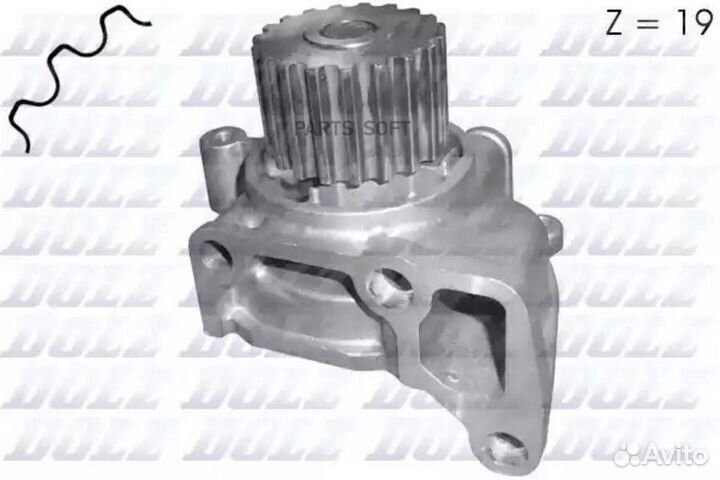 Насос водяной mazda 3/323/5/6/626/MPV 96- 2.0D M24