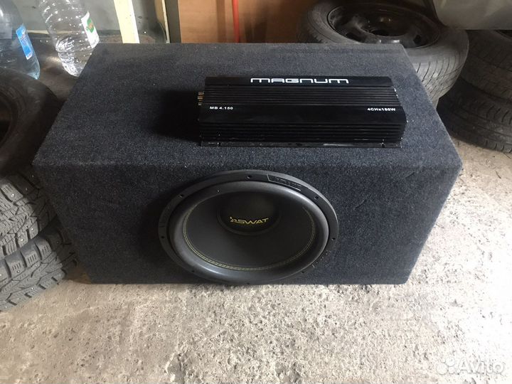 Сабвуфер 15 и усилитель