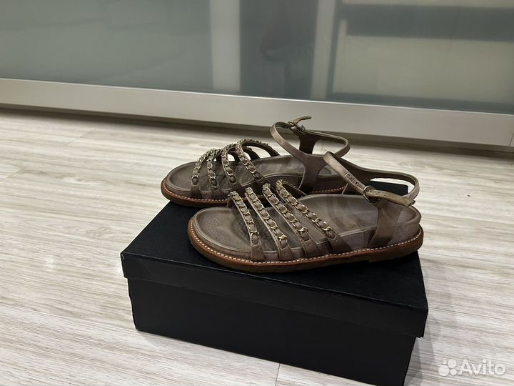 Сандалии chanel
